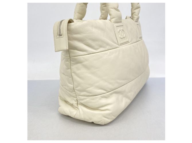 Chanel Coco Cocoon Leder Tote Bag Roh - Ansicht 2