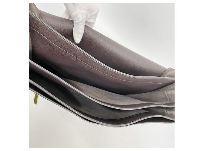 Hermès Borsa Hermes Sac à Dépêches 42 Marrone - vista 4