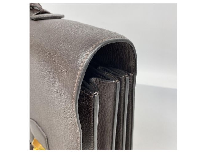 Hermès Borsa Hermes Sac à Dépêches 42 Marrone - vista 9