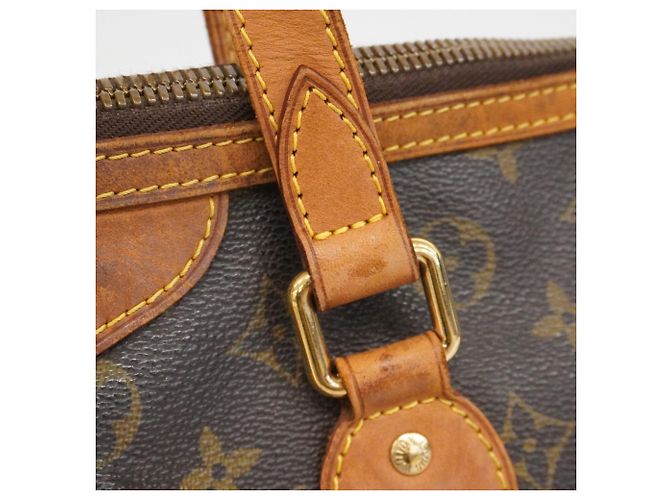 Borsa Louis Vuitton Monogram Palermo PM Marrone - vista 10