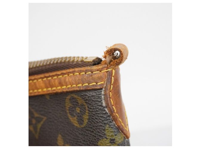 Borsa Louis Vuitton Monogram Palermo PM Marrone - vista 11
