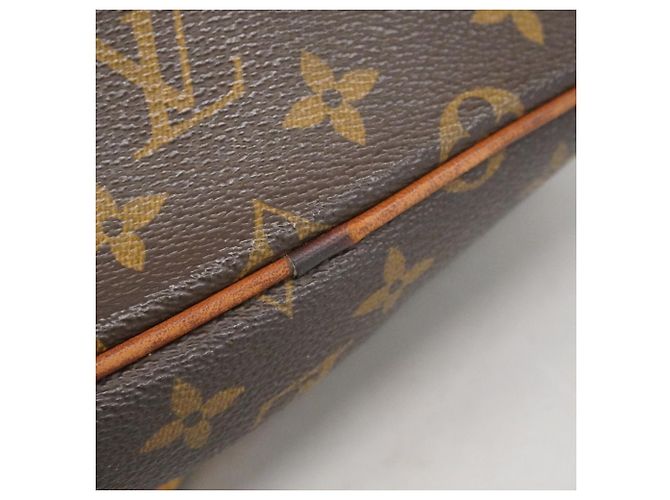 Borsa Louis Vuitton Monogram Palermo PM Marrone - vista 14