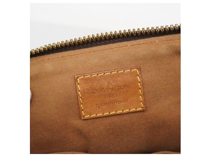 Borsa Louis Vuitton Monogram Palermo PM Marrone - vista 5