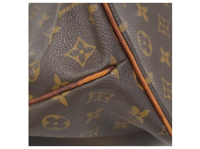 Borsa Louis Vuitton Monogram Palermo PM Marrone - vista 8