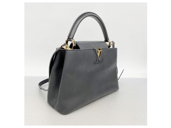 Borsa Capucines MM Louis Vuitton Nero - vista 2