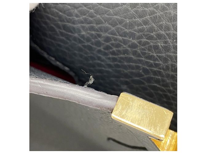 Borsa Capucines MM Louis Vuitton Nero - vista 6