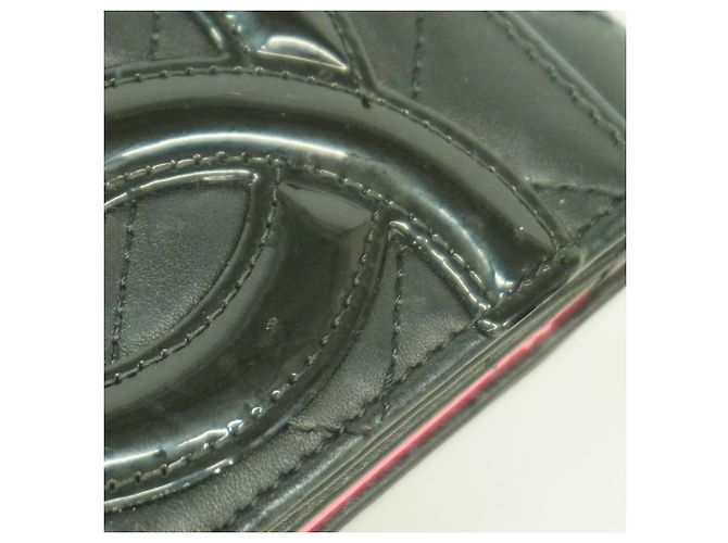 Chanel Cambon Langbörse aus Lammleder Schwarz - Ansicht 6