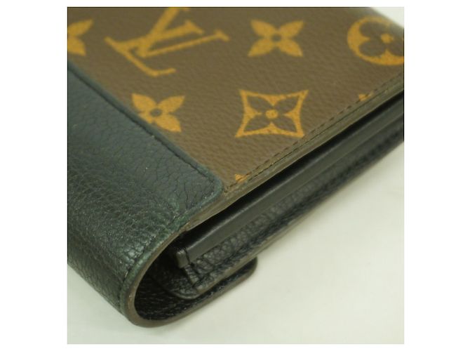 Cartera Larga Pallas Monogram Louis Vuitton Castaño Negro - vista 5