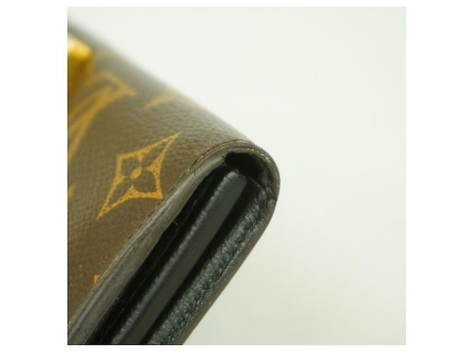 Cartera Larga Pallas Monogram Louis Vuitton Castaño Negro - vista 6