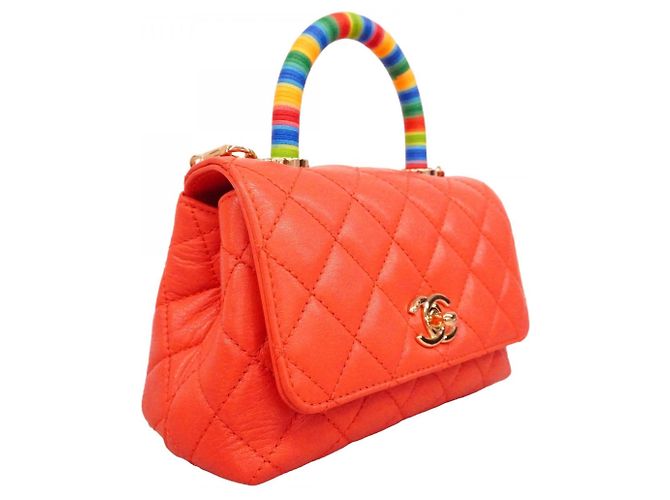 Chanel Coco Handle XXS Handtasche Pink - Ansicht 2
