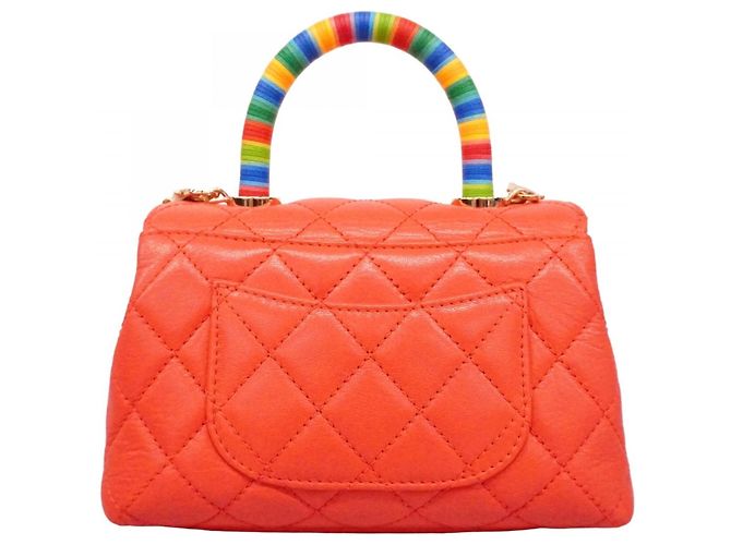 Chanel Coco Handle XXS Handtasche Pink - Ansicht 9
