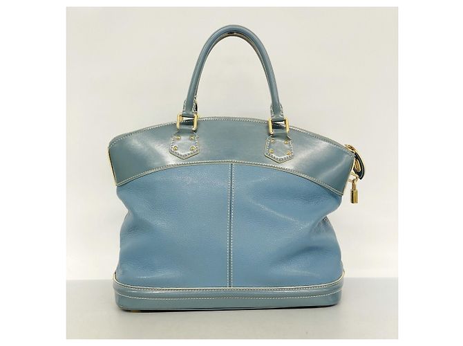 Borsa Lockit MM Suhali di Louis Vuitton Blu - vista 13