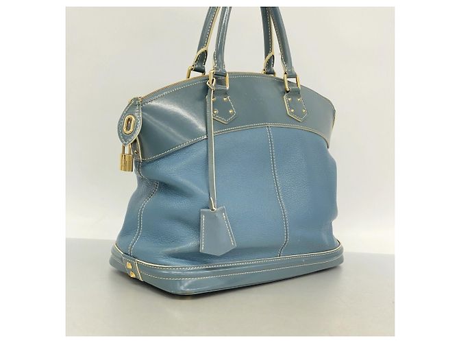 Borsa Lockit MM Suhali di Louis Vuitton Blu - vista 2