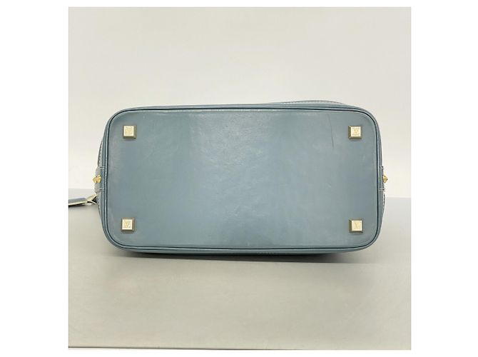 Borsa Lockit MM Suhali di Louis Vuitton Blu - vista 3