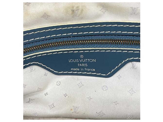 Borsa Lockit MM Suhali di Louis Vuitton Blu - vista 5