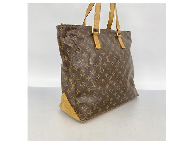 Borsa Tote Cabas Mezzo Monogram Louis Vuitton Marrone - vista 2