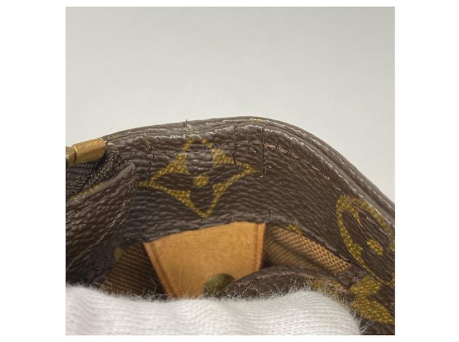Borsa Tote Cabas Mezzo Monogram Louis Vuitton Marrone - vista 6