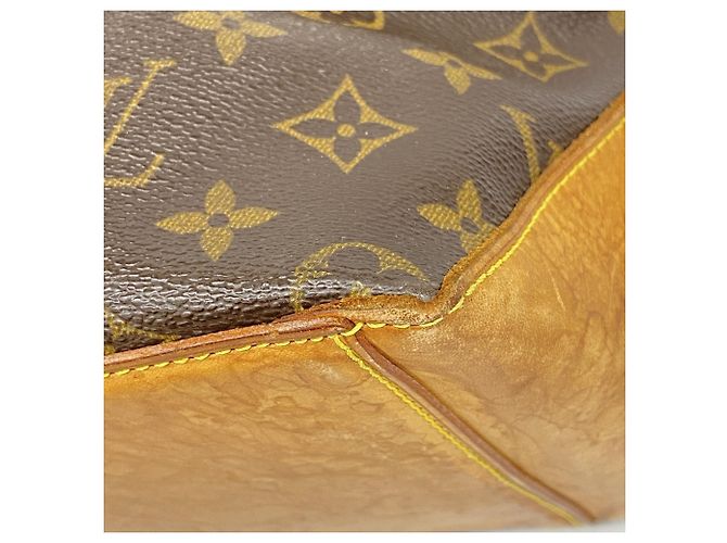 Borsa Tote Cabas Mezzo Monogram Louis Vuitton Marrone - vista 7