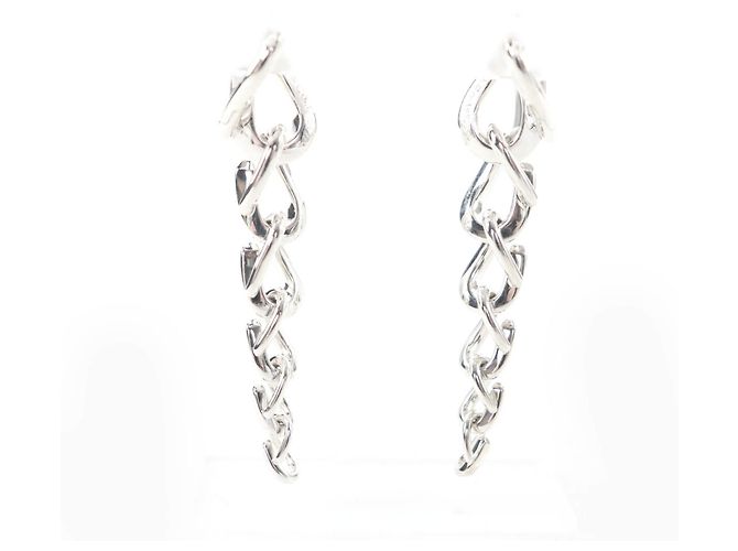 Orecchini a goccia in argento Tiffany & Co. - vista 3