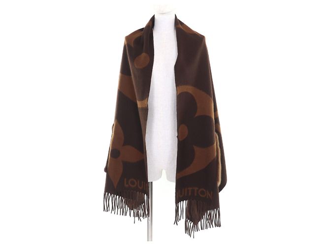 Sciarpa Gigante LOUIS VUITTON Marrone - vista 3