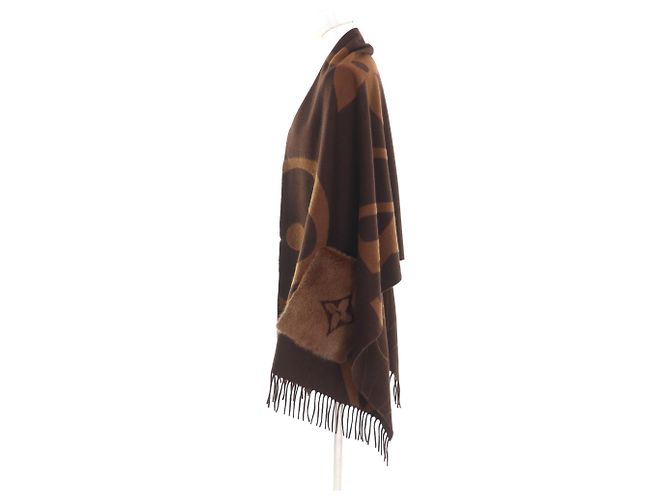 Sciarpa Gigante LOUIS VUITTON Marrone - vista 4