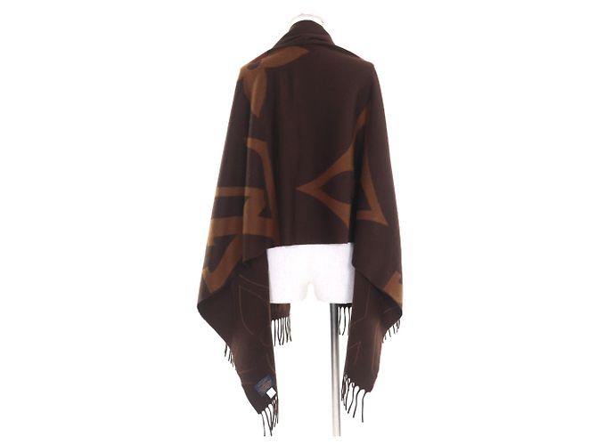 Sciarpa Gigante LOUIS VUITTON Marrone - vista 5