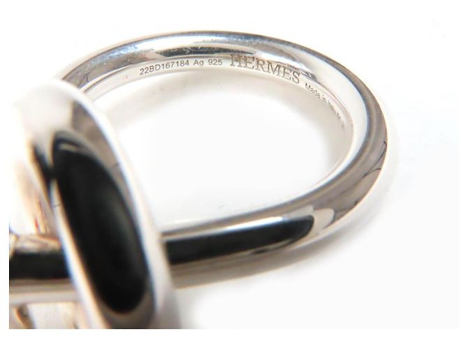 Ring Anel de prata Hermès Echappé MM - vista 8
