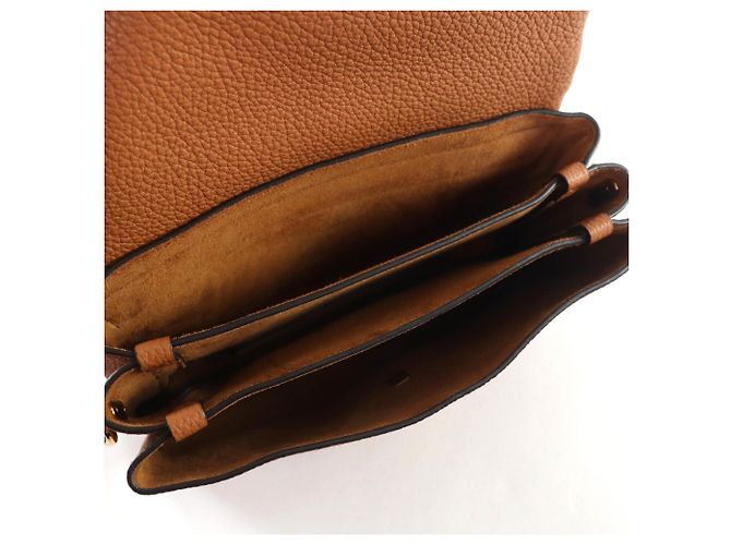 Mini borsa a flap T-Timeless di Tod's Marrone - vista 7