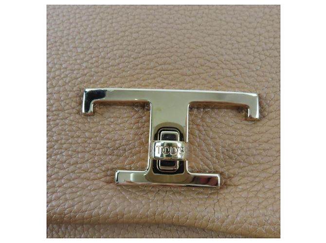 Mini borsa a flap T-Timeless di Tod's Marrone - vista 9