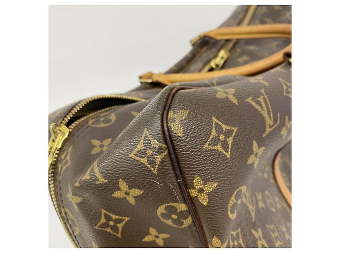 Borsa Boston Monogram Sirius 45 Louis Vuitton Marrone - vista 11