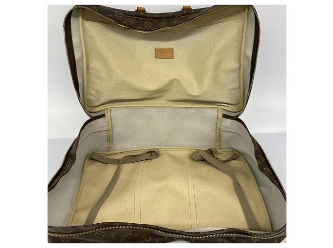 Borsa Boston Monogram Sirius 45 Louis Vuitton Marrone - vista 4