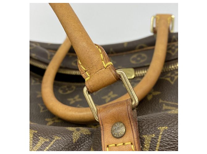 Borsa Boston Monogram Sirius 45 Louis Vuitton Marrone - vista 7