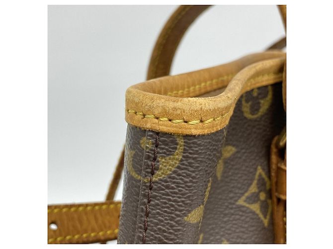 Louis Vuitton Monogram Bucket GM Tote Bag Braun - Ansicht 11