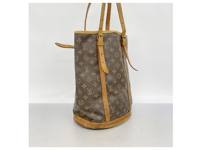 Louis Vuitton Monogram Bucket GM Tote Bag Braun - Ansicht 2