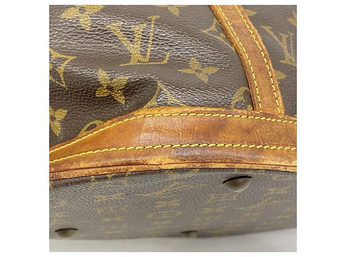 Louis Vuitton Monogram Bucket GM Tote Bag Braun - Ansicht 7