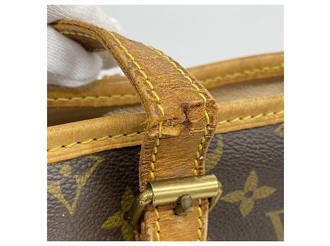 Louis Vuitton Monogram Bucket GM Tote Bag Braun - Ansicht 9