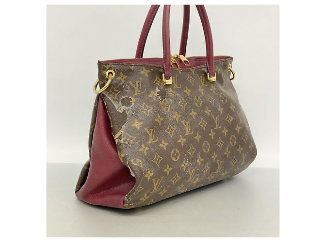 Borsa Tote Pallas Monogram Louis Vuitton M42810 Bordò - vista 2