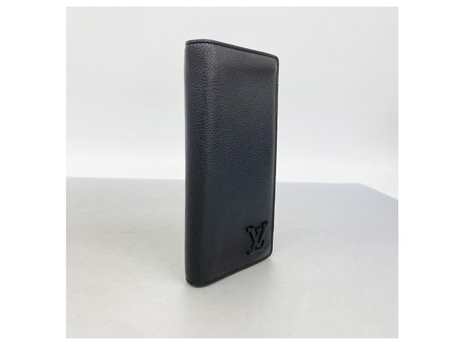 Portafoglio Lungo Aerogram Brazza NM Louis Vuitton Nero - vista 2