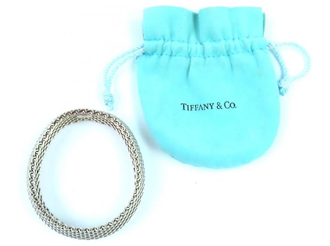 Tiffany & Co Bracciale in rete 925 Tiffany Somerset Argento - vista 2