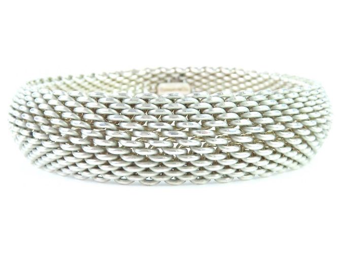 Tiffany & Co Bracciale in rete 925 Tiffany Somerset Argento - vista 3