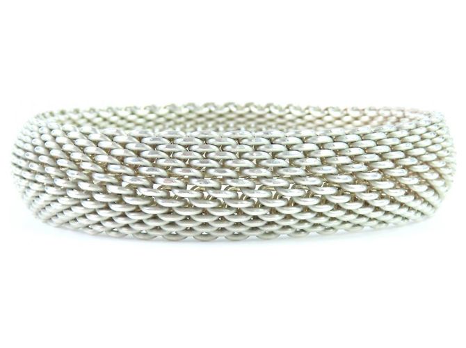 Tiffany & Co Bracciale in rete 925 Tiffany Somerset Argento - vista 4