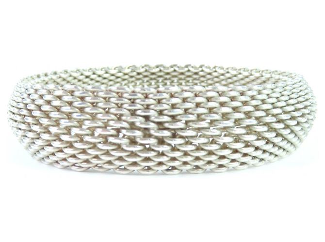 Tiffany & Co Bracciale in rete 925 Tiffany Somerset Argento - vista 5