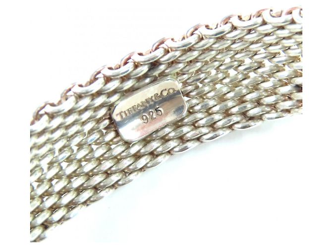 Tiffany & Co Bracciale in rete 925 Tiffany Somerset Argento - vista 8