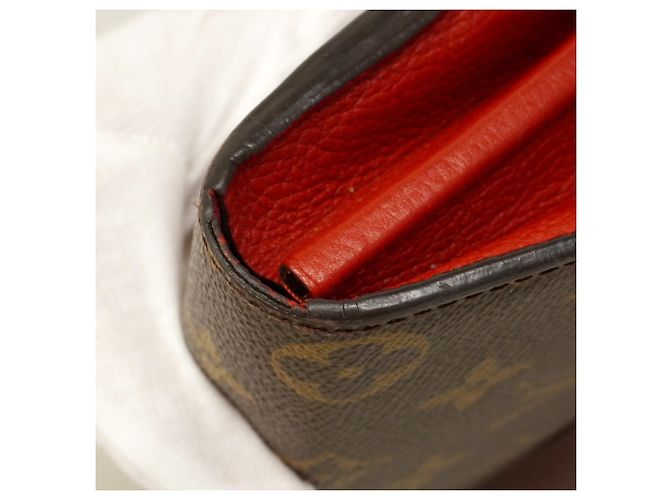 Cartera Larga Pallas Monogram Louis Vuitton Fucsia - vista 11