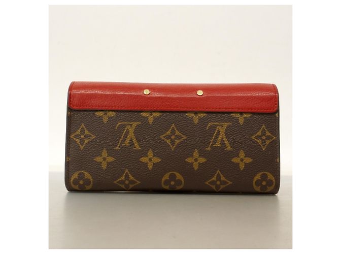 Cartera Larga Pallas Monogram Louis Vuitton Fucsia - vista 12