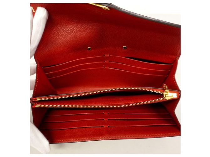 Cartera Larga Pallas Monogram Louis Vuitton Fucsia - vista 4