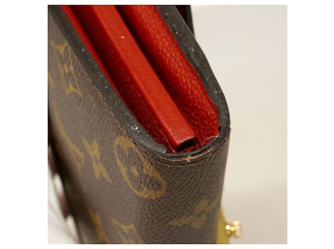 Cartera Larga Pallas Monogram Louis Vuitton Fucsia - vista 7