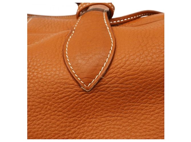 Borsa Boston Victoria 43 di Hermès D'oro - vista 11