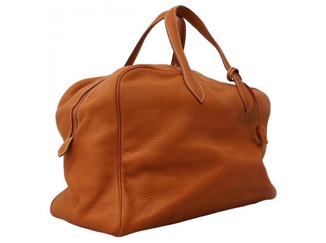 Borsa Boston Victoria 43 di Hermès D'oro - vista 2
