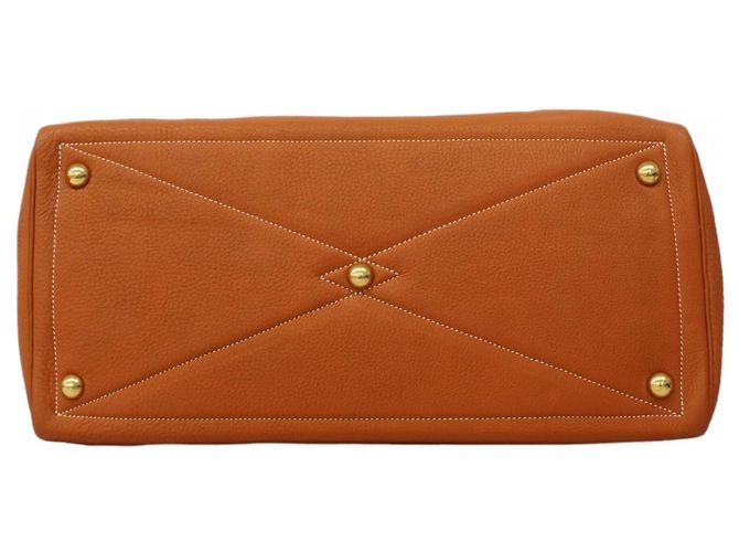 Borsa Boston Victoria 43 di Hermès D'oro - vista 3